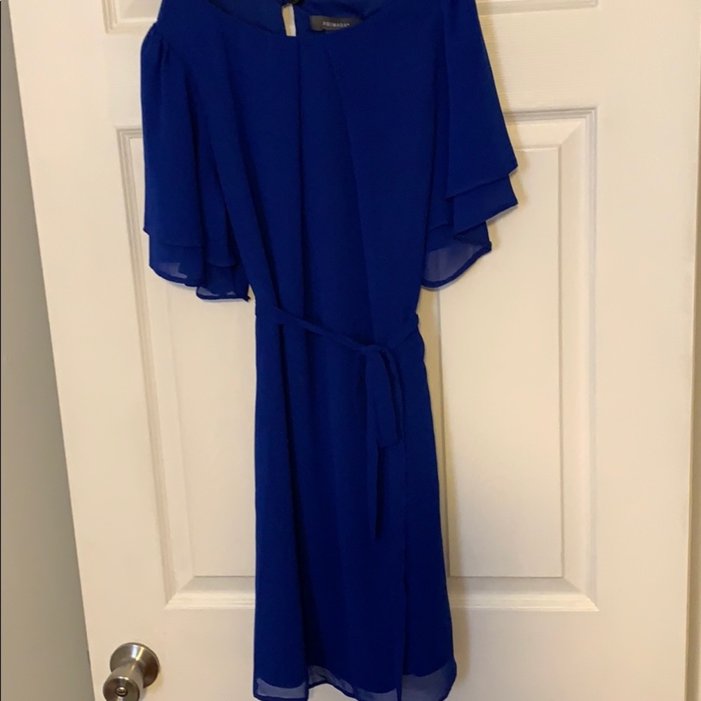 Blue dress